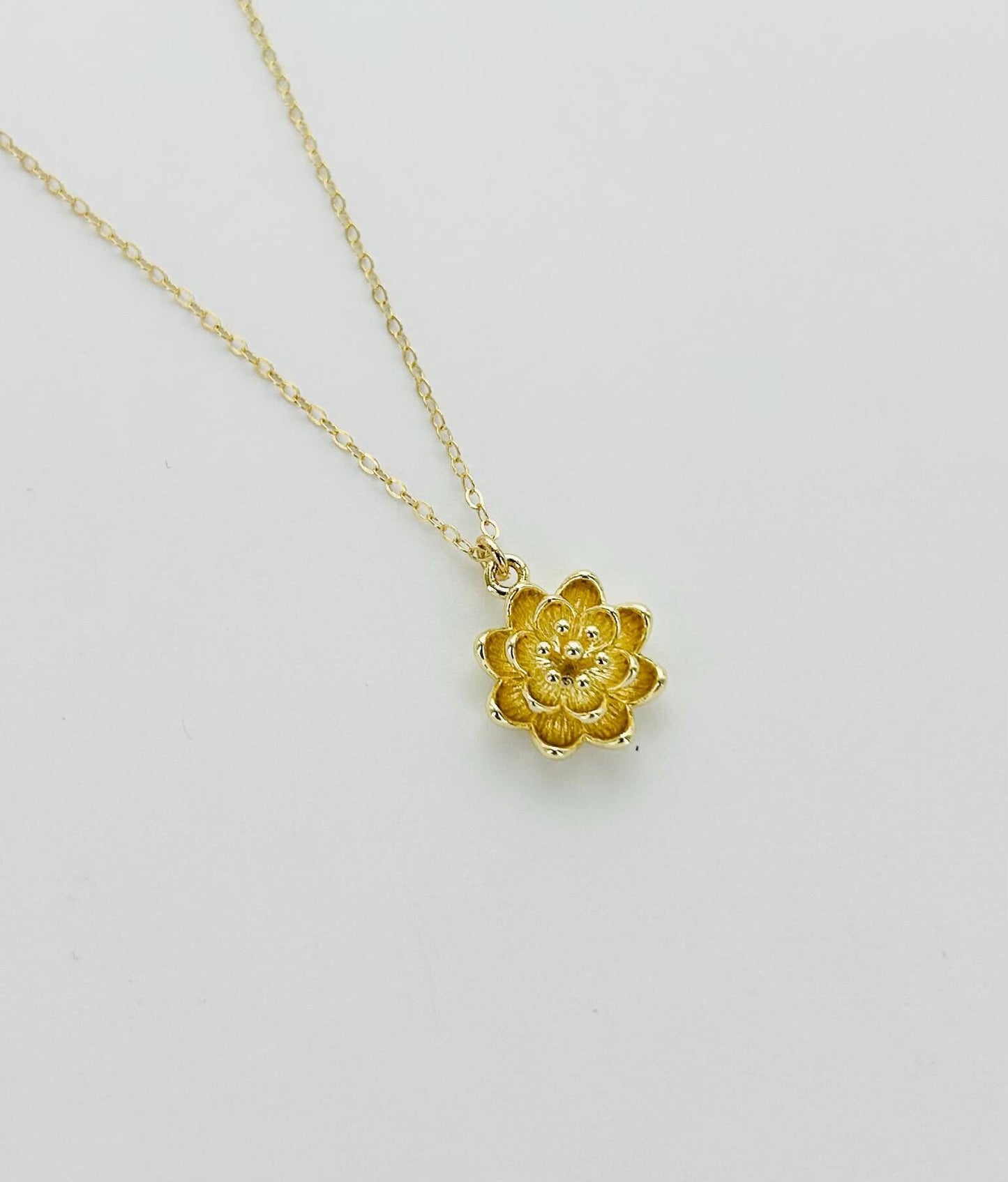 Lotus Flower Necklace