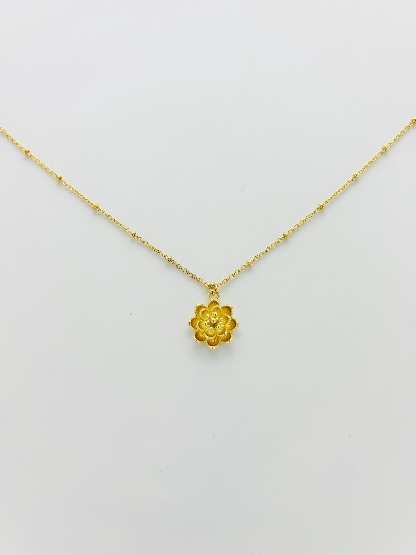 Lotus Flower Necklace