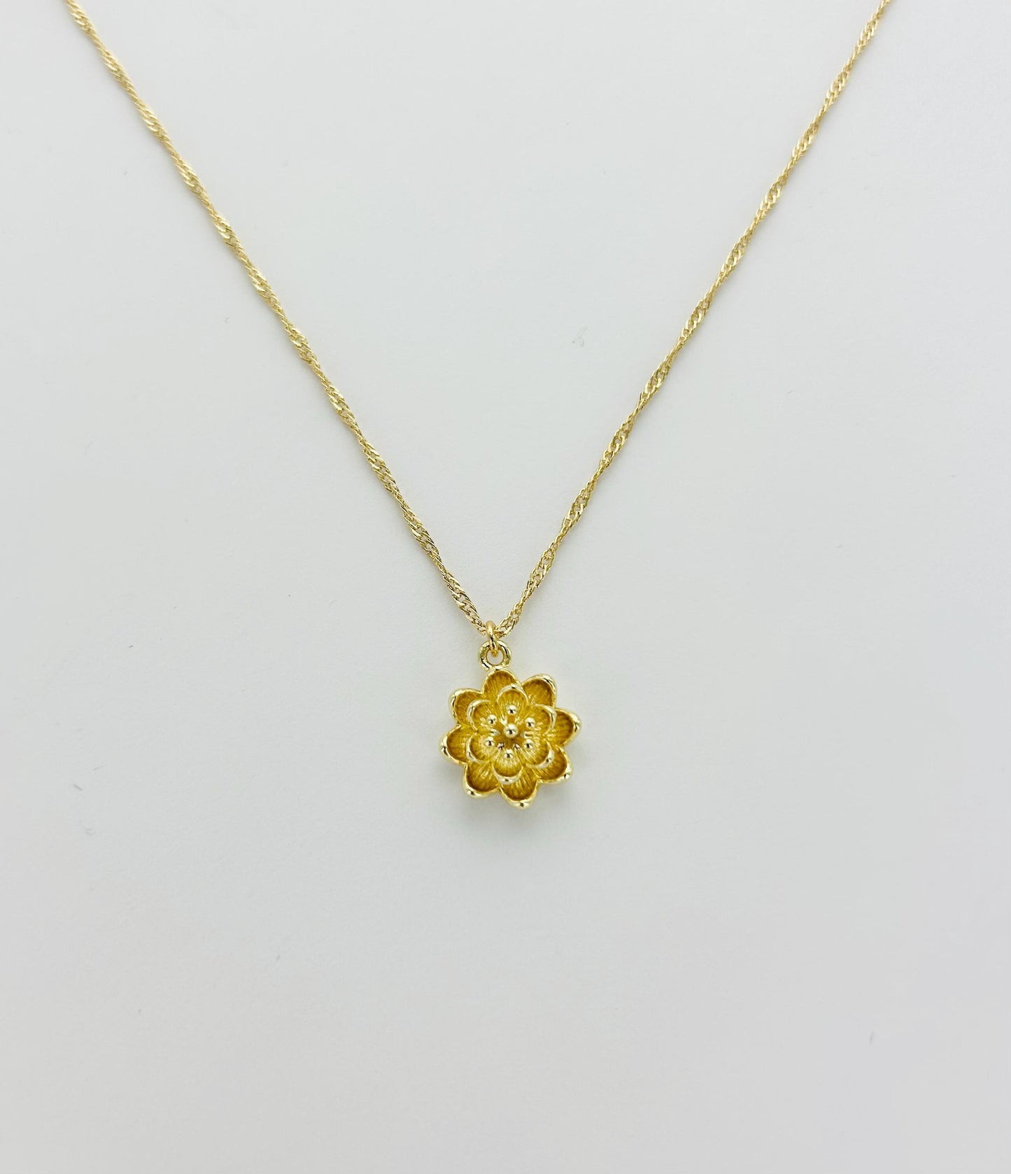 Lotus Flower Necklace