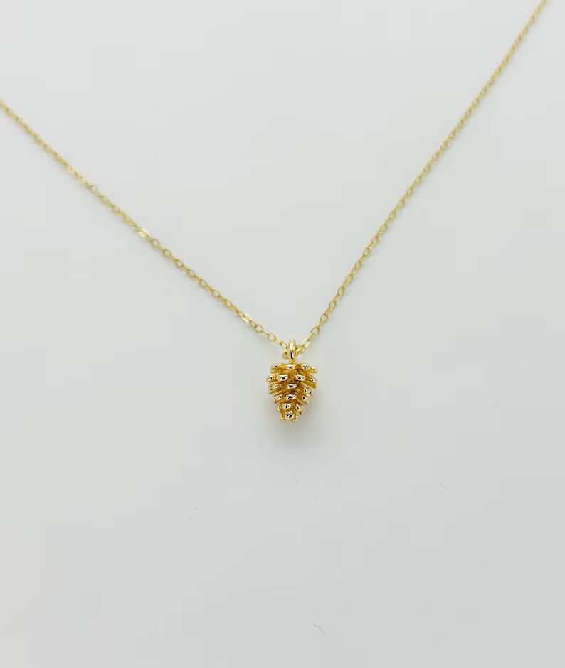 Pinecone Necklace