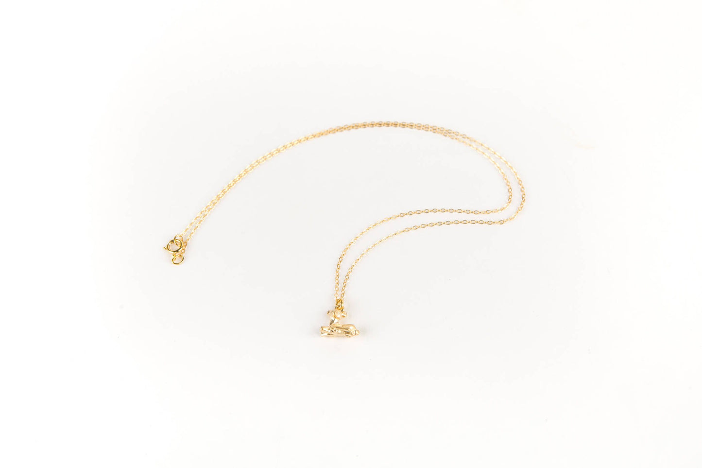 Tiny Deer Necklace
