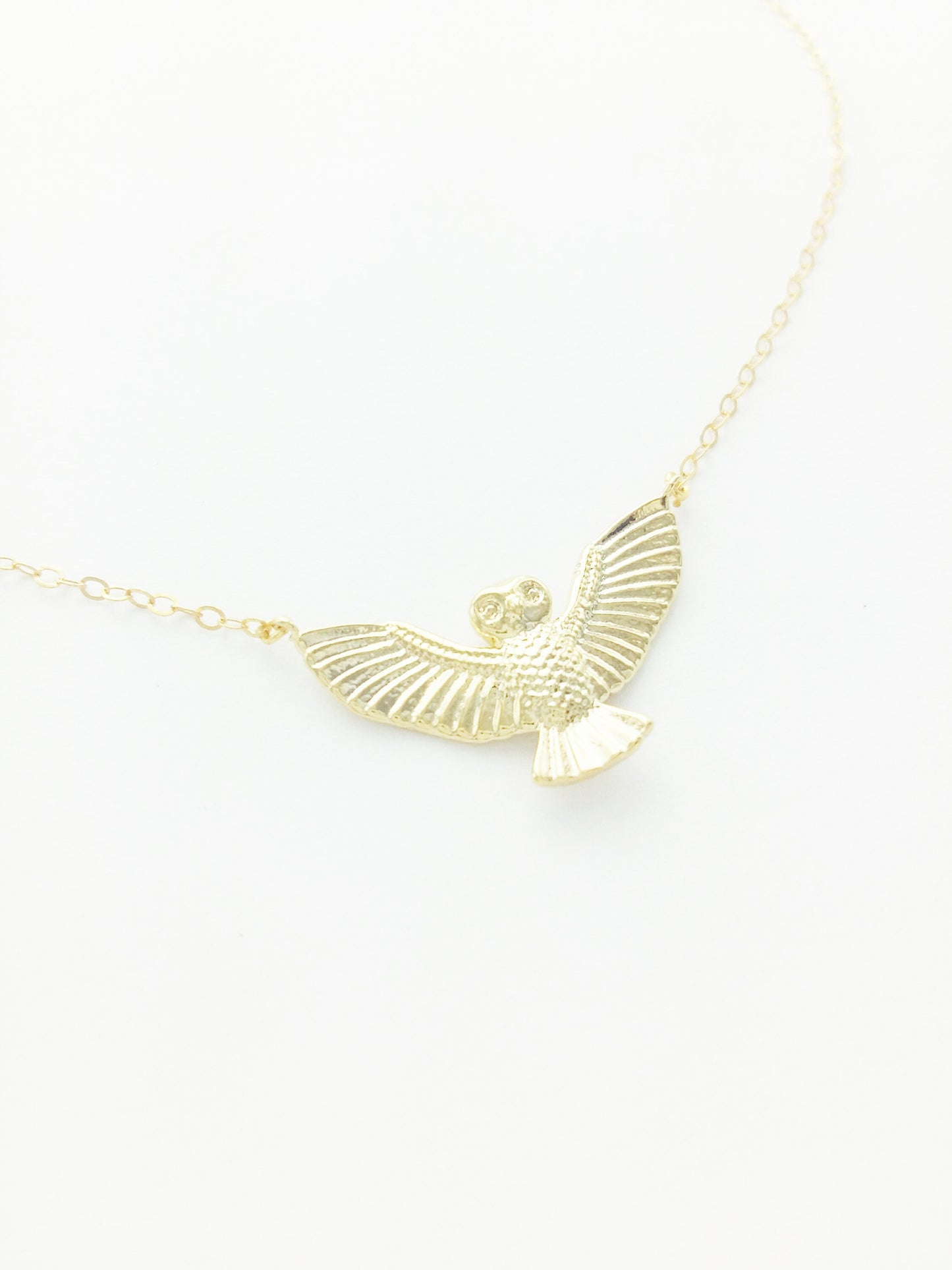 Flying Owl Necklace