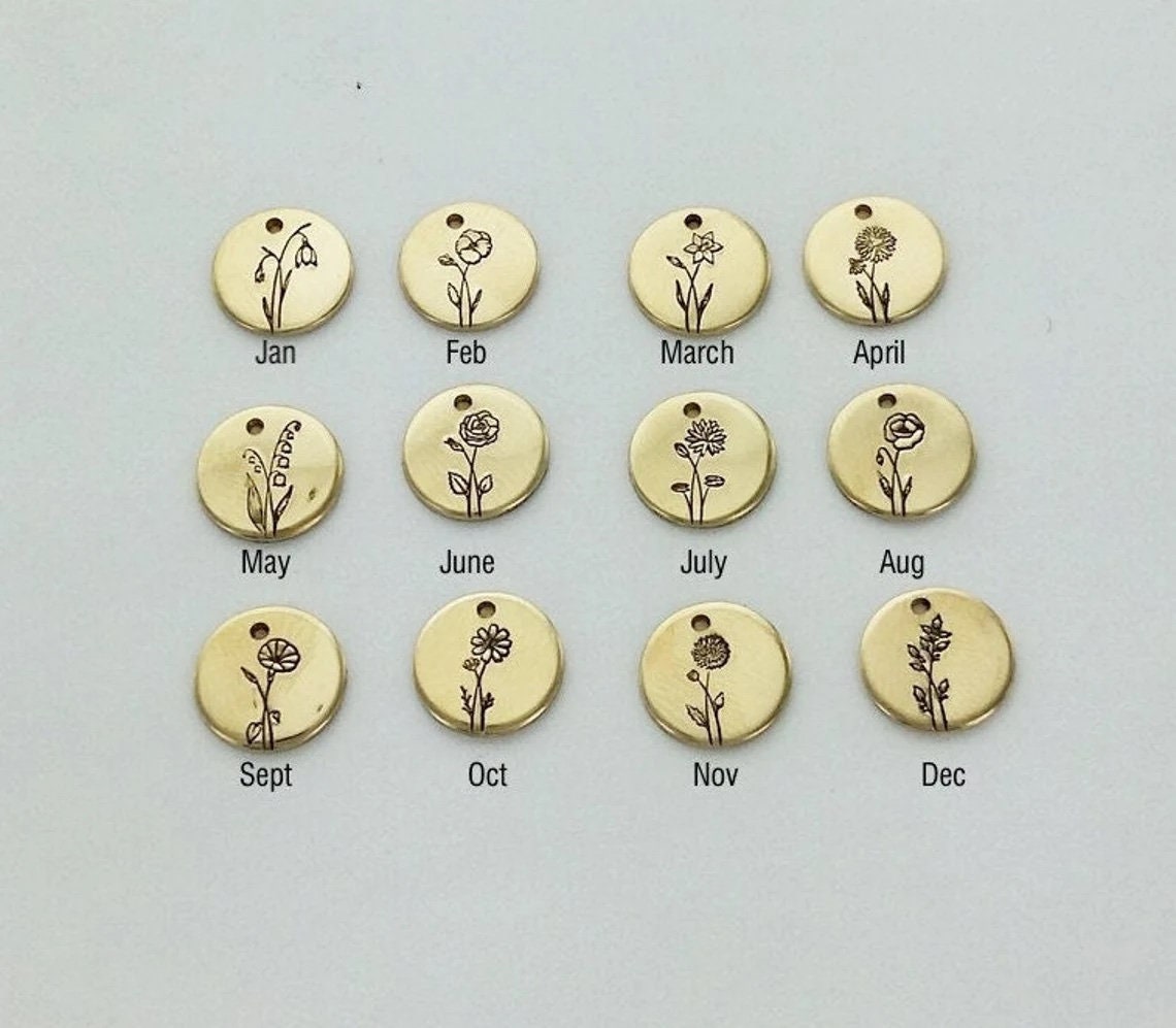 Family Garden Disk Bracelet