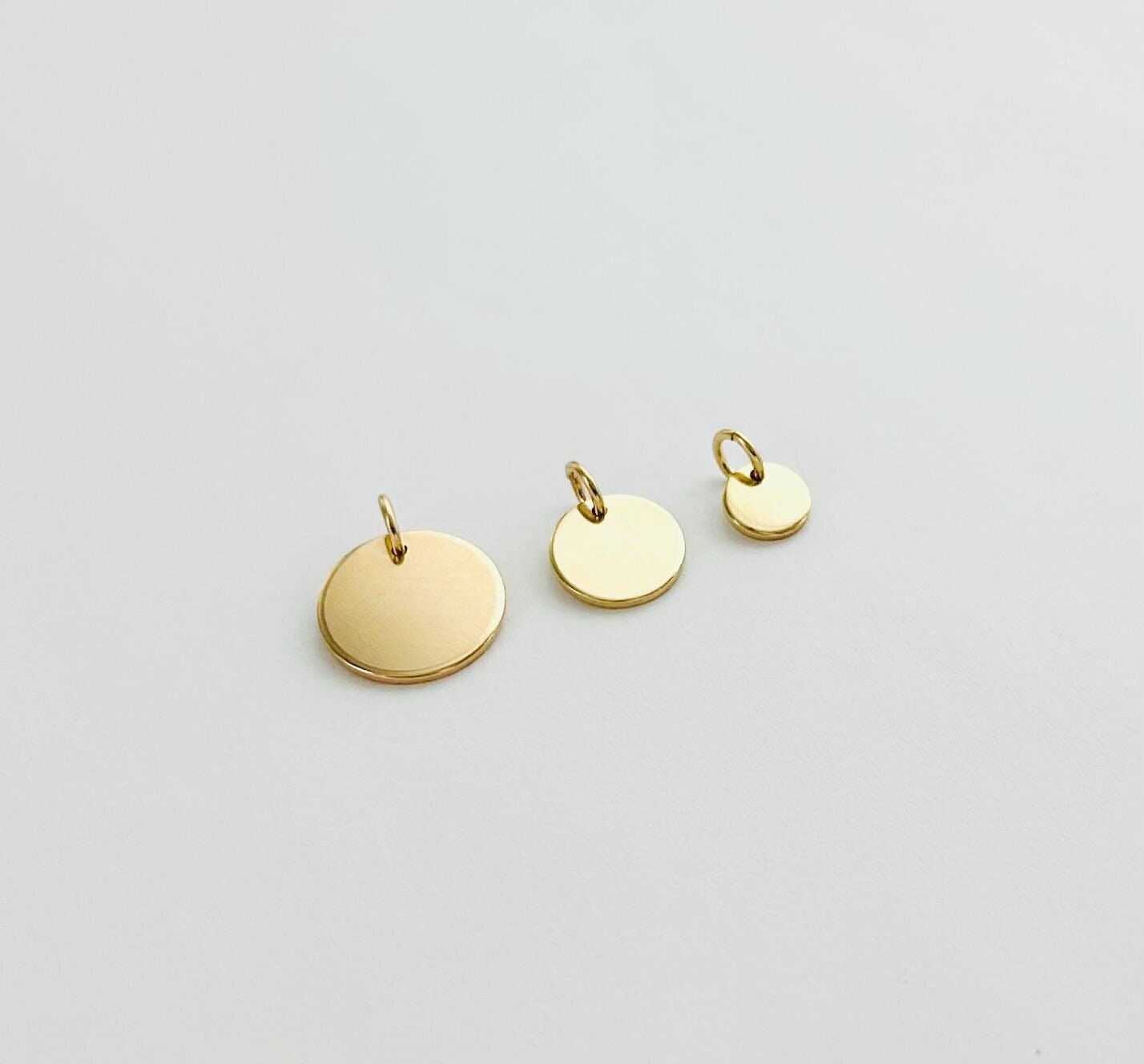Add an Engraved Disk: 12mm, 9mm or 6mm