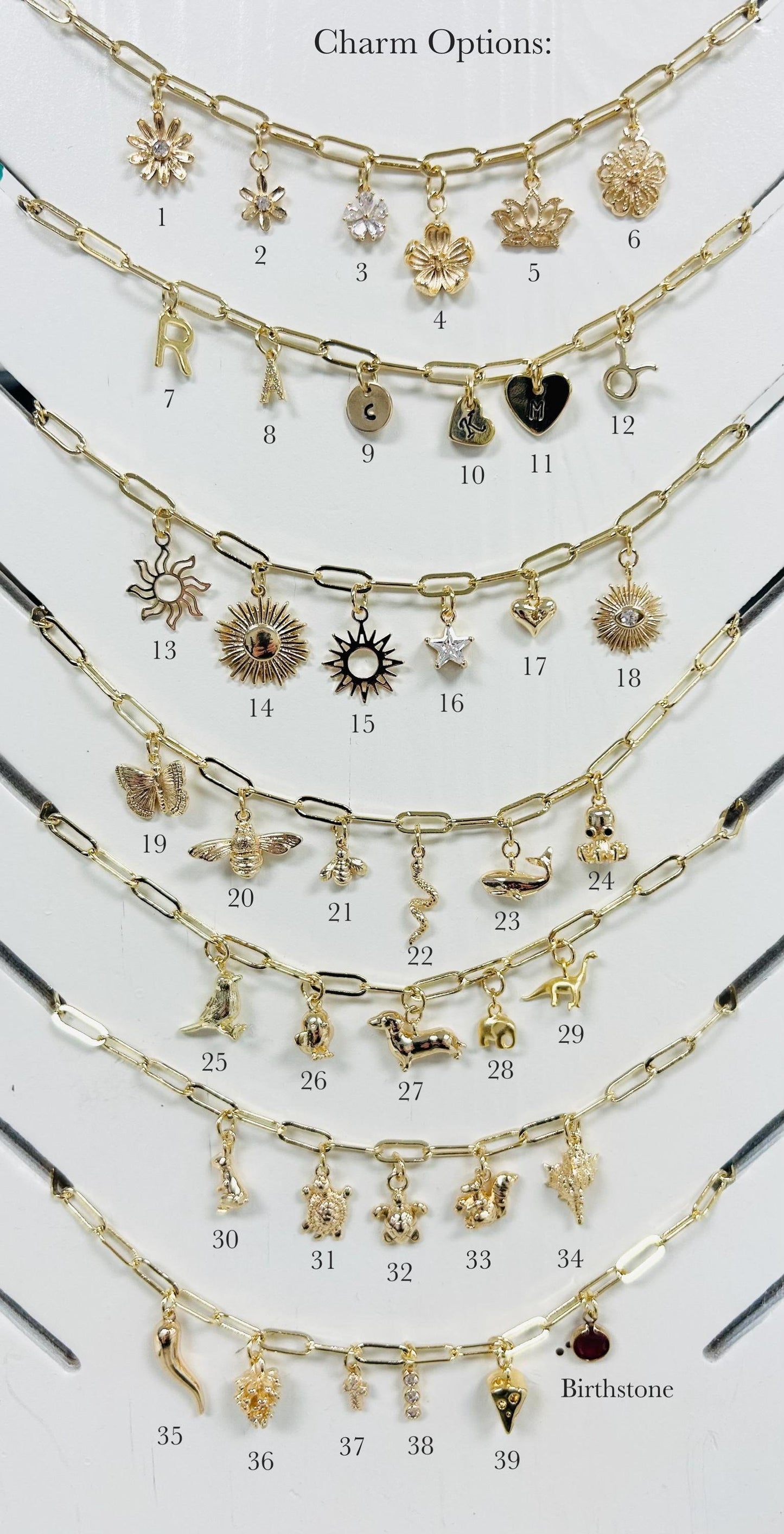 Build your Own Charm Necklace