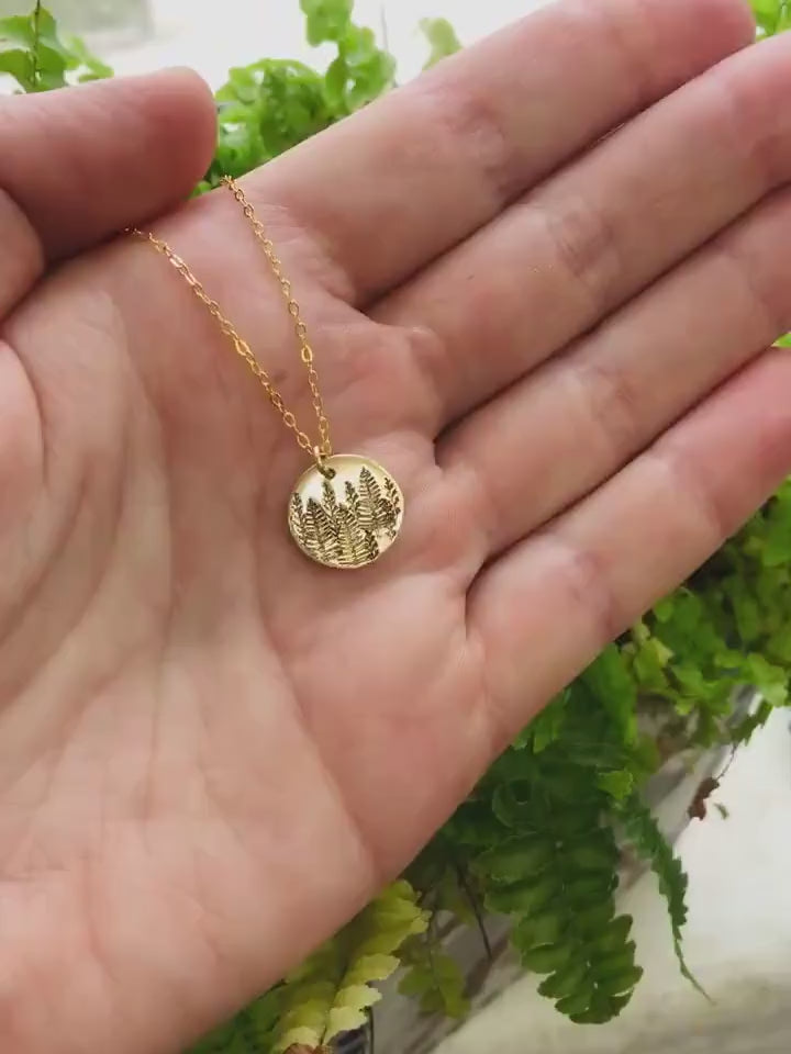 Load and play video in Gallery viewer, Forest Necklace