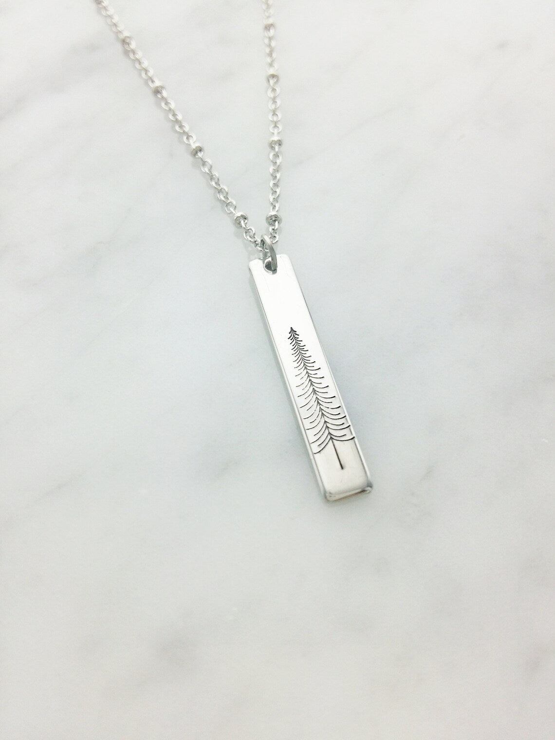 Redwood Tree Necklace