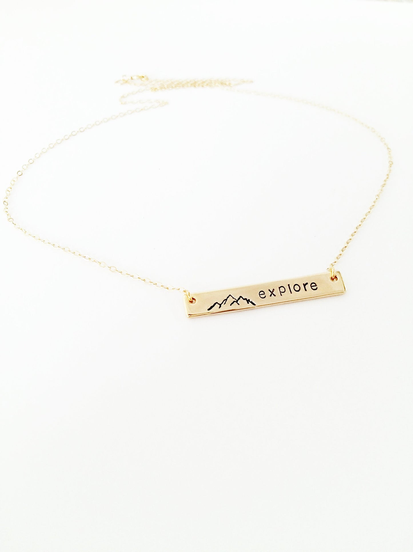Explore Mountain Necklace