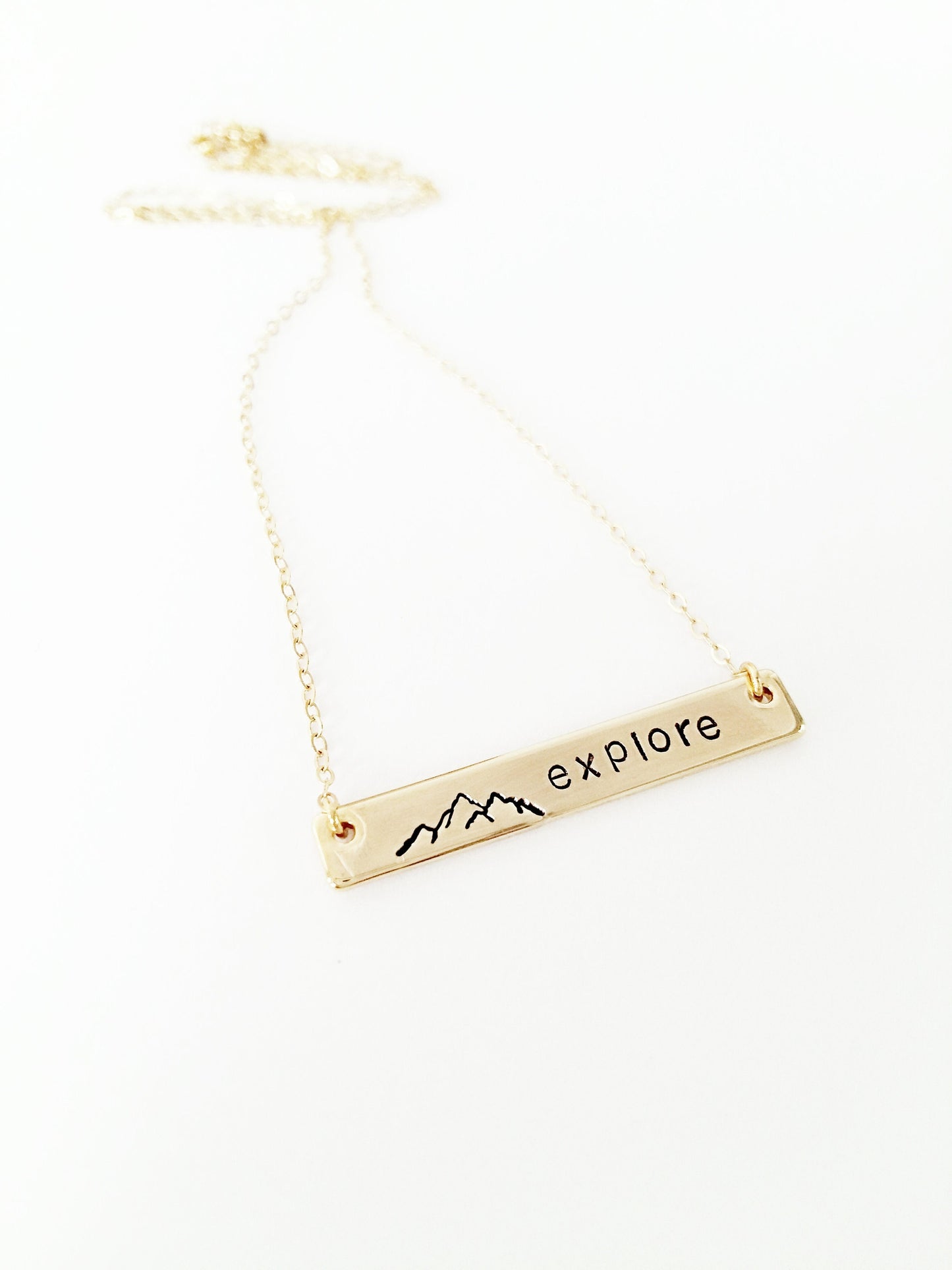 Explore Mountain Necklace