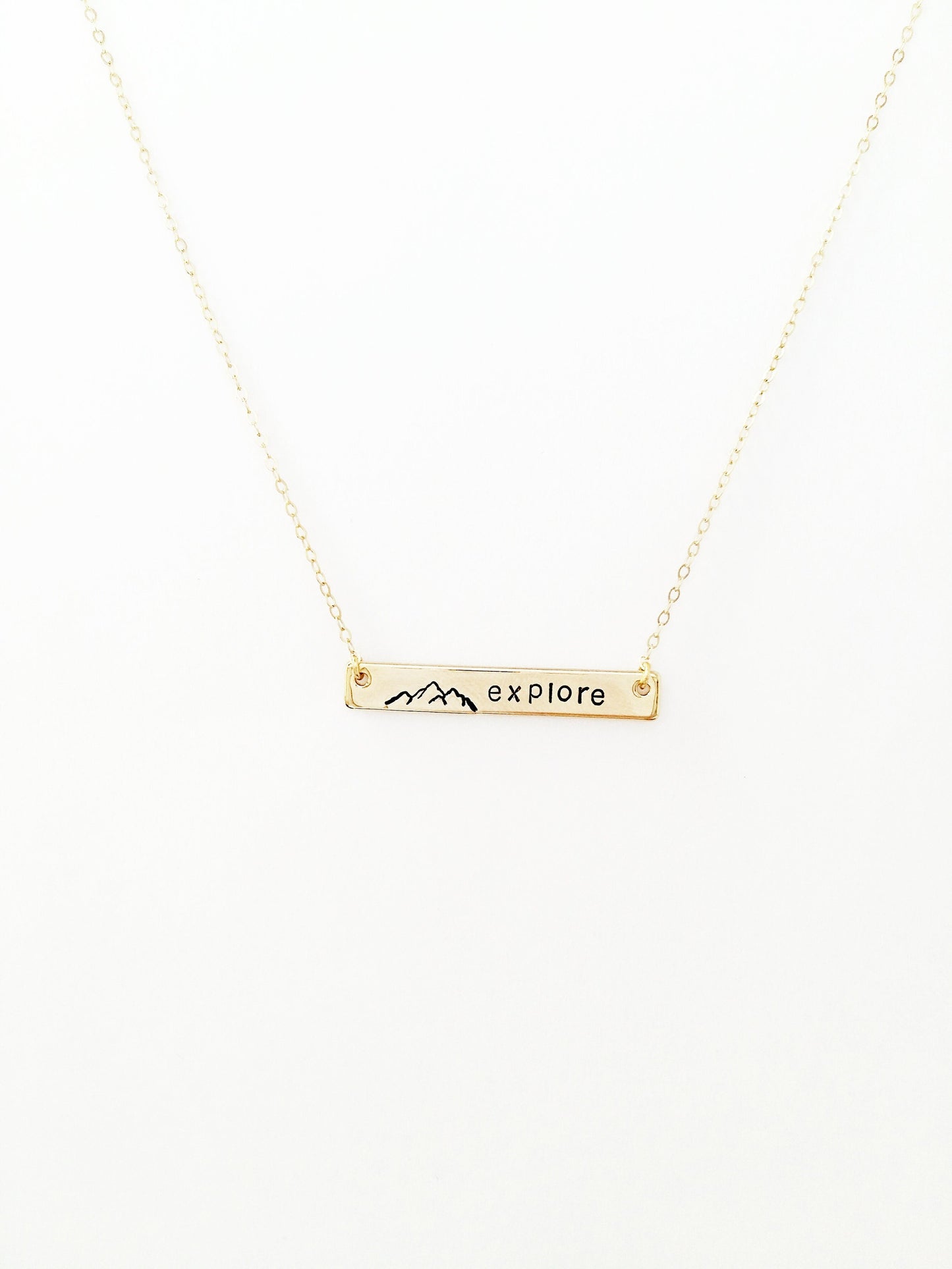 Explore Mountain Necklace
