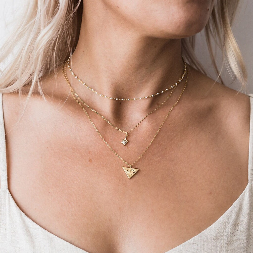 Tiny Turtle Necklace