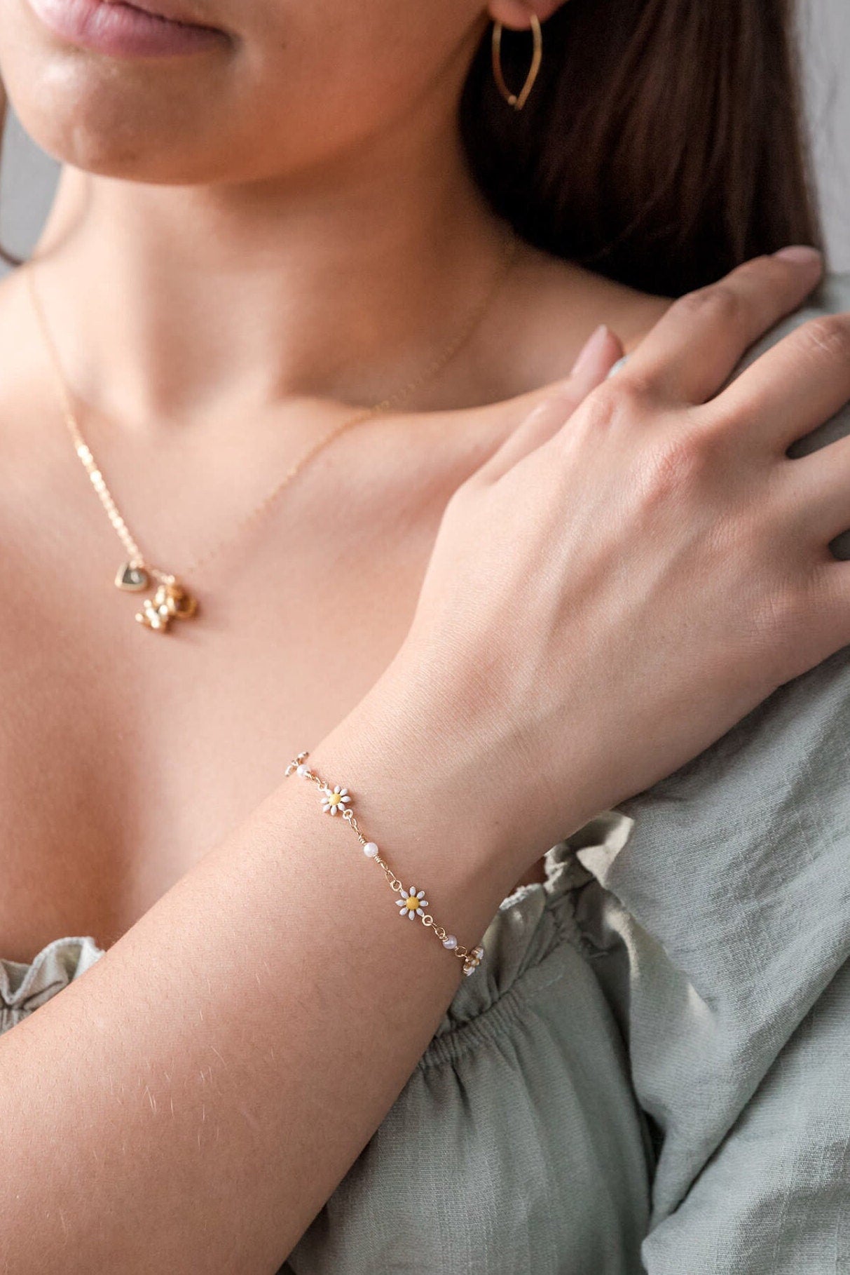 Daisy Chain Bracelet
