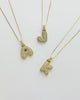 Sparkly Bubble Letter Necklace
