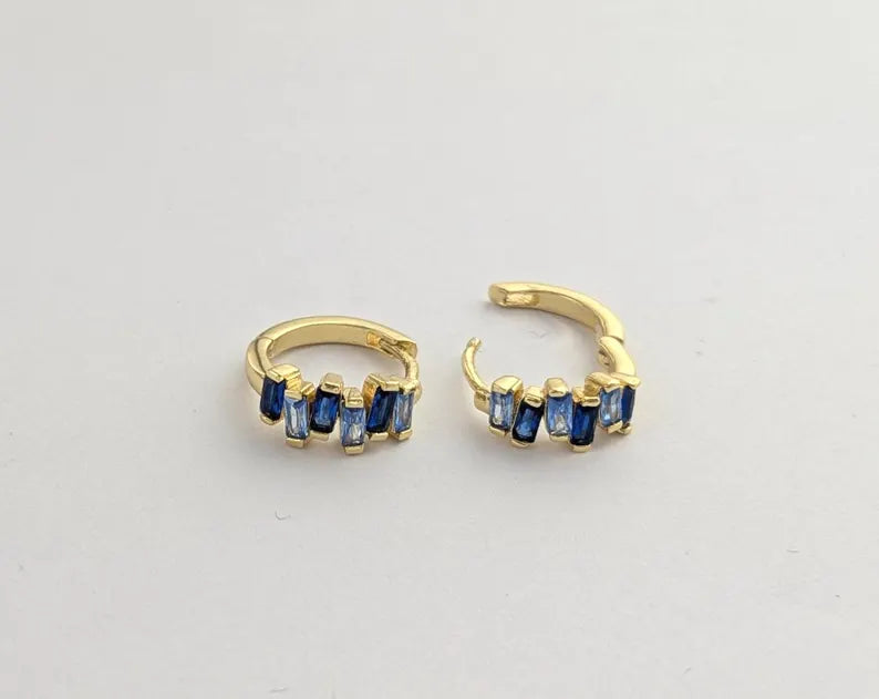 Aurora Gem Hoops