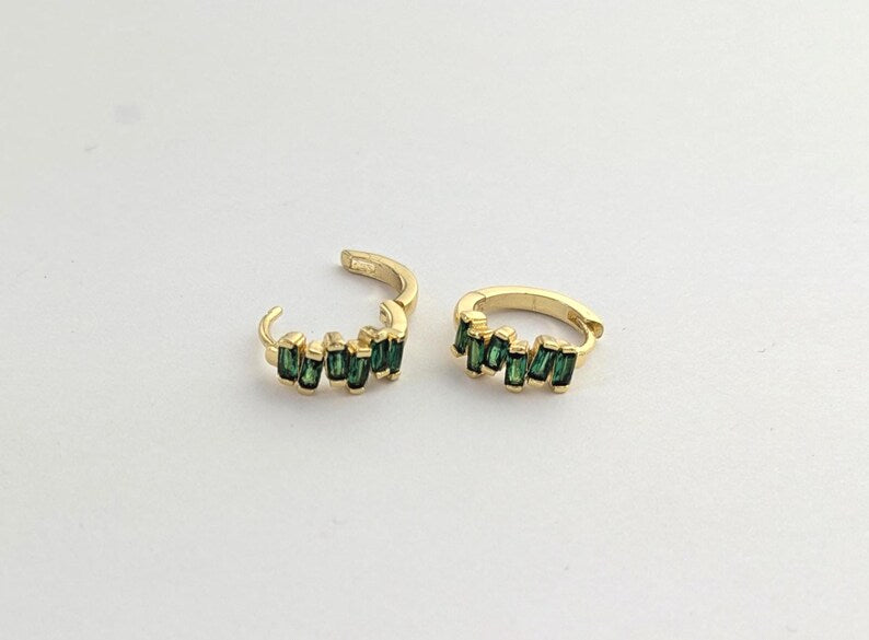 Aurora Gem Hoops