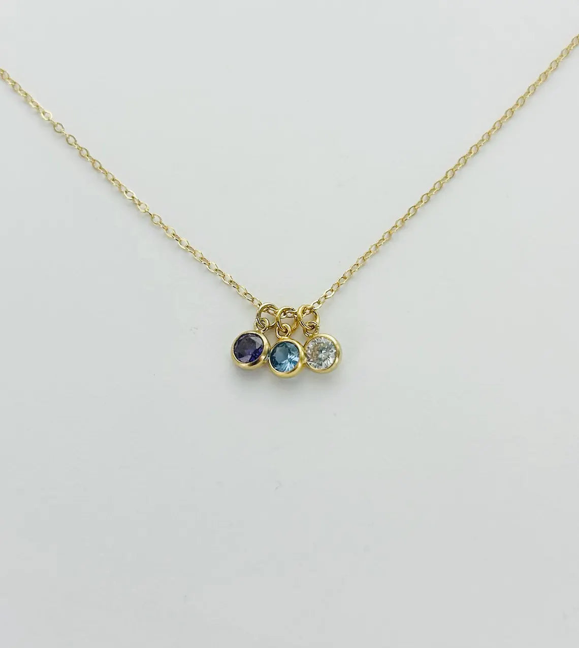 Multiple Birthstone Necklace