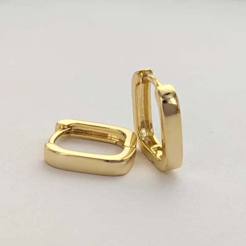 Bold Square Hoops