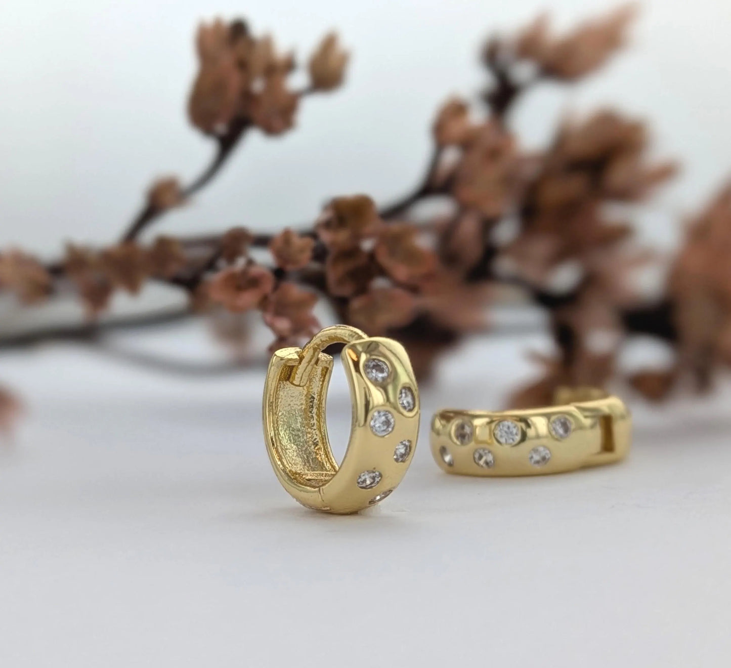 Starry Sparkle Hoops