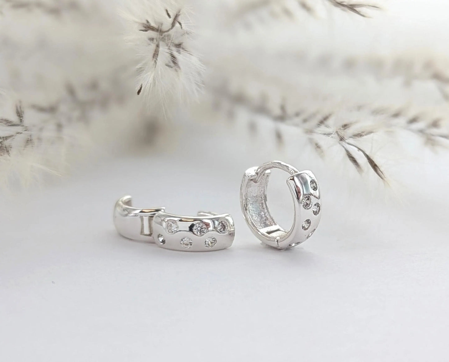 Starry Sparkle Hoops