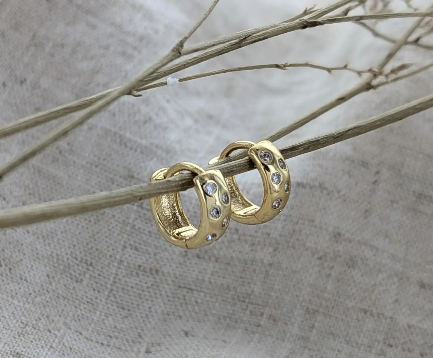 Starry Sparkle Hoops
