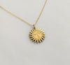 Golden Sun Necklace