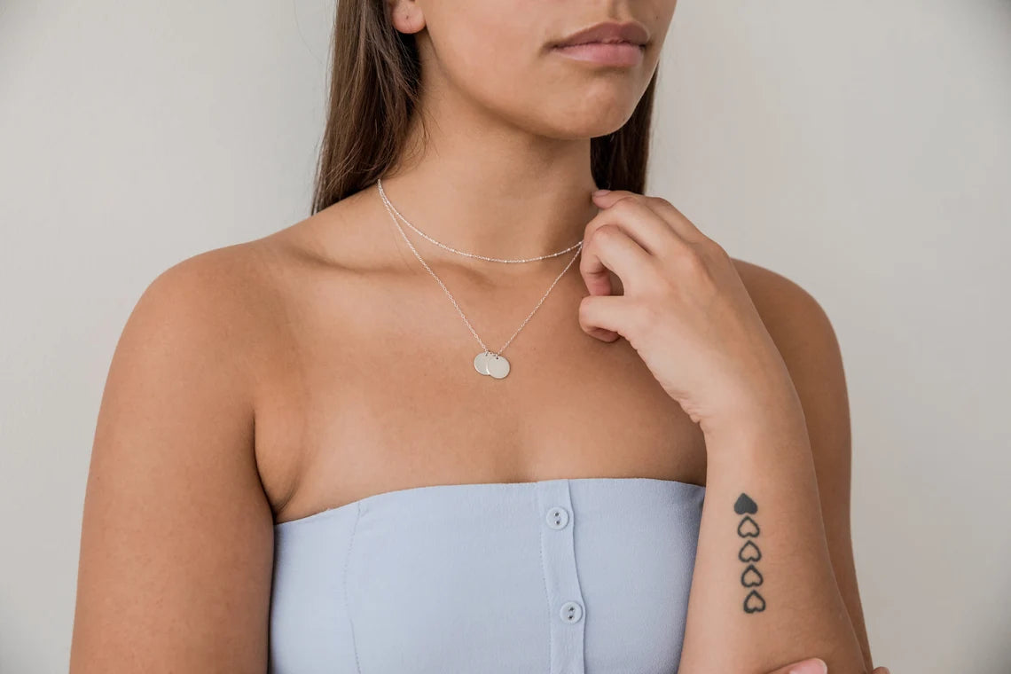 Marathon and Custom City Name Necklace